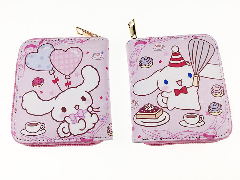 PU cartoon anime short zipper wallet MIC-ChangY012