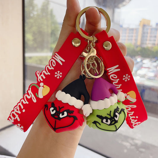 Creative Christmas Grinch Keychain MIC-KC-JuShu007