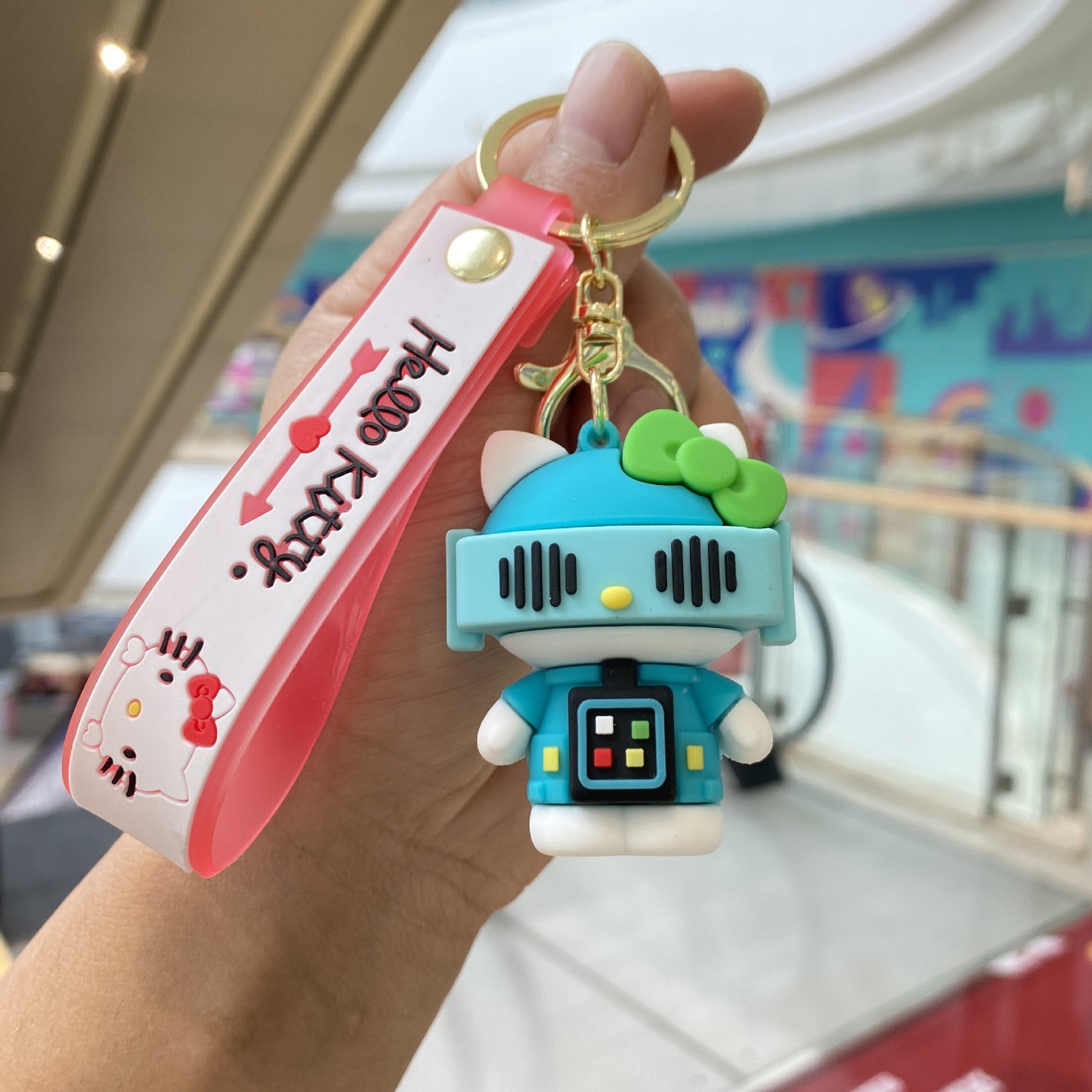 PVC cartoon cute pet cute keychain MIC-PengY040