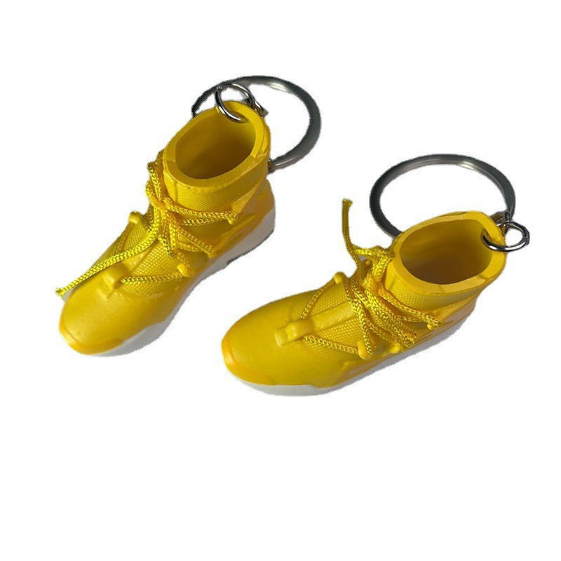 PVC gradient 3D high top shoe keychain MIC-MiaoY085