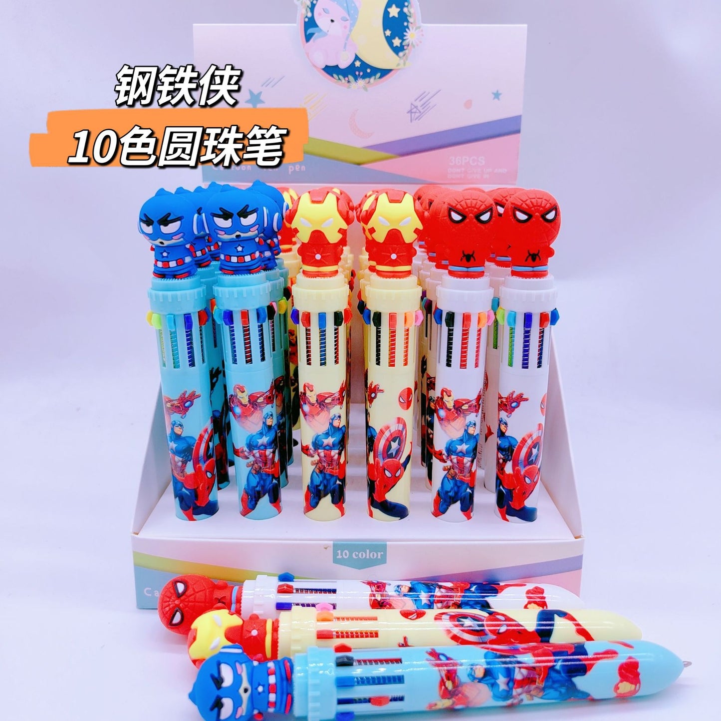 Acrylic lovely doll neutral pen 36PCS MIC-HongL010