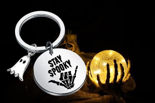 Stainless steel Halloween series keychain MYA-XinJ008