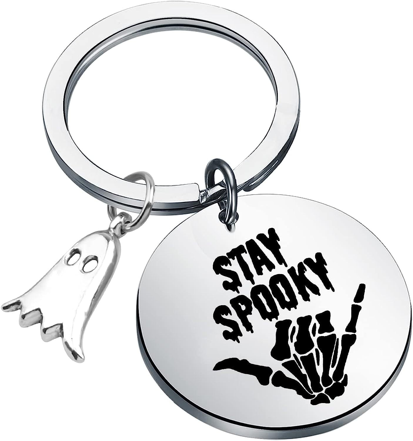 Stainless steel Halloween series keychain MYA-XinJ008