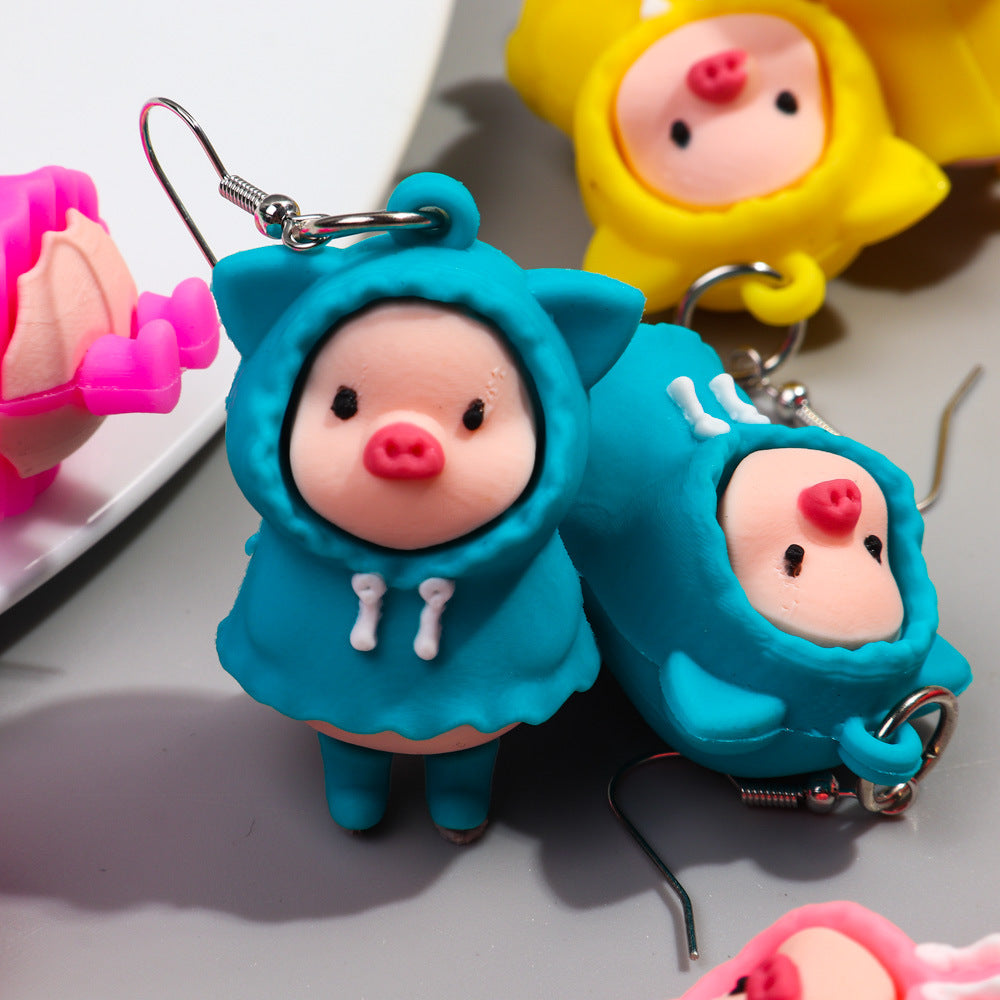 Piglet Soft Adhesive Earrings MIC-ChouD023