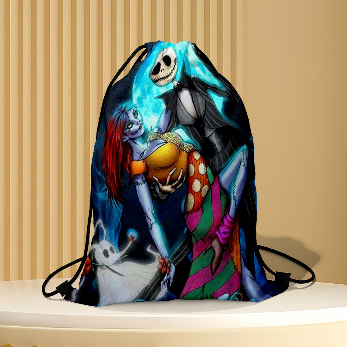 Polyester Halloween drawstring backpack (Minimo de Compra 2) MIC-QB006