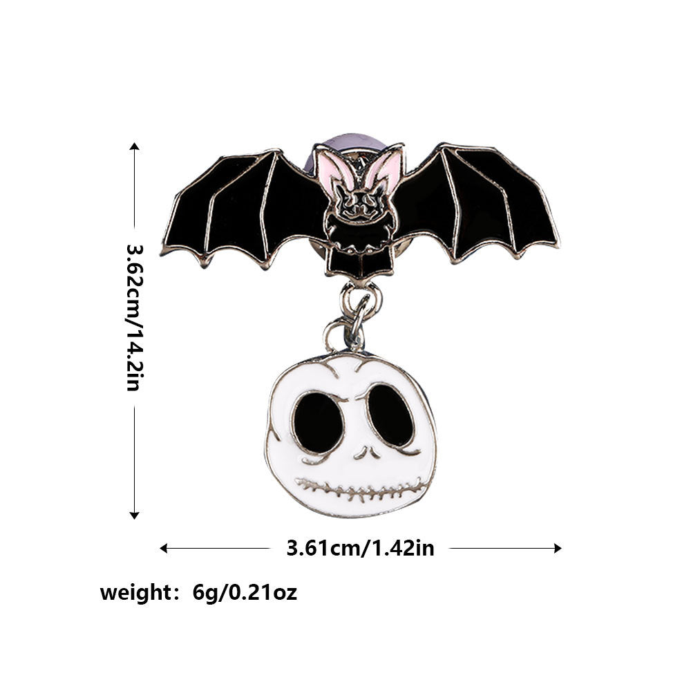 Alloy pumpkin dark brooch (Minimo de Compra 2) MIC-ZhiJ003