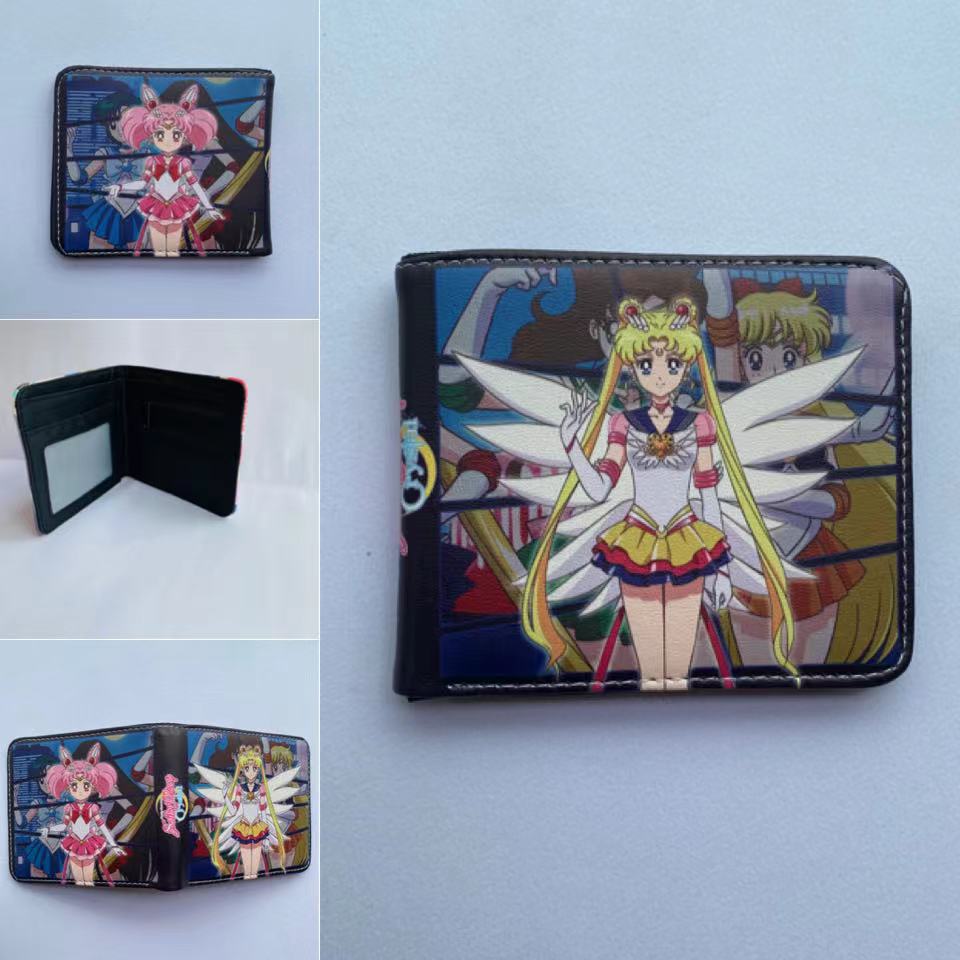 PU cartoon anime short zipper wallet MIC-ChangY008