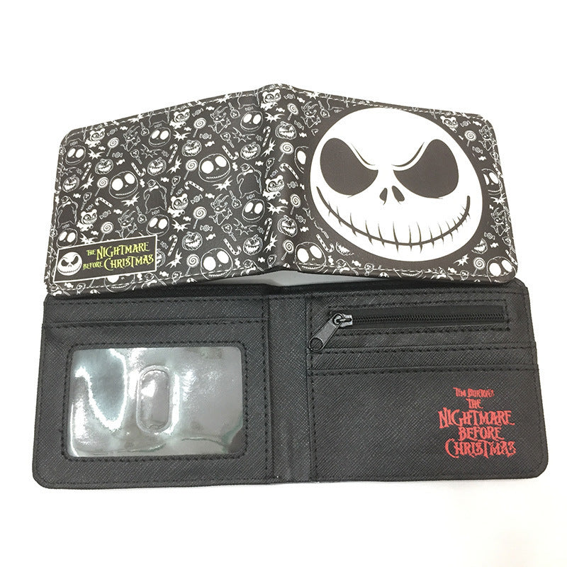 PU Scary Skull Wallet MYA-HaoJ004