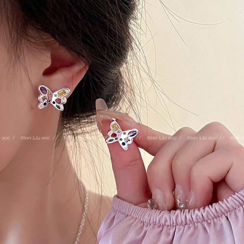 Resin versatile cherry earrings (Minimo de Compra 2) MIC-JinK004