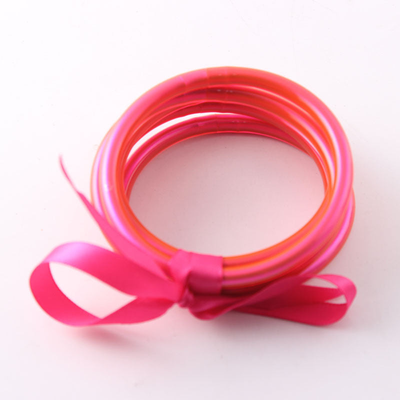 PVC silicone rice bead series bracelet (Minimo de Compra 2) MIC-ShangC001