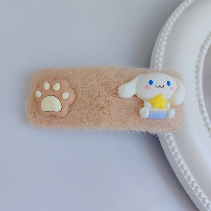 Resin cartoon cute hair clip (Minimo de compra 12) MYA-ZiZ005