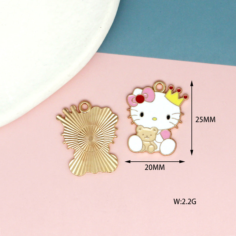 Alloy cartoon small animal pendant (Minimo de Compra 10) MIC-JingX012