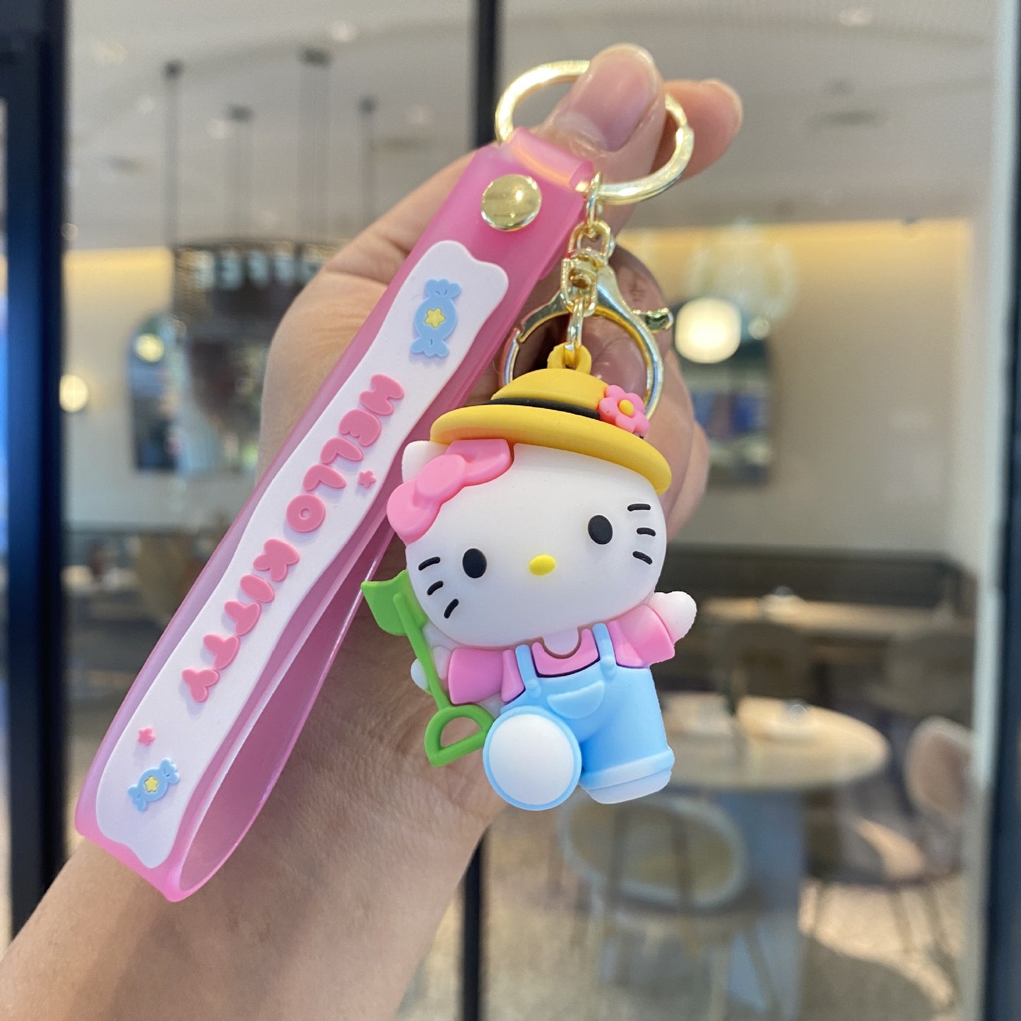 PVC cartoon cute keychain MIC-PengY059