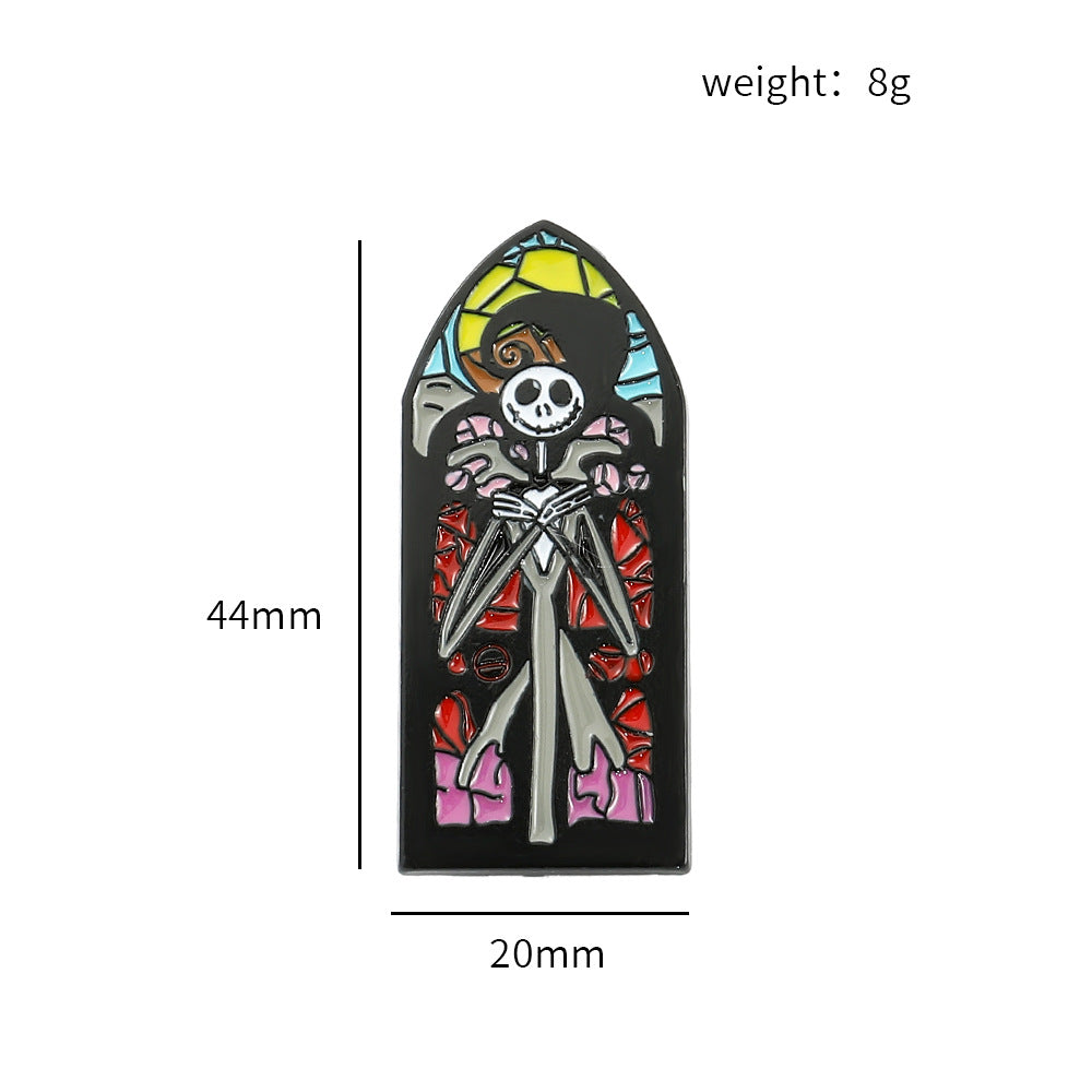 Alloy Christmas Eve Horror Series brooch (Minimo de Compra 2) MIC-ZhuoL025