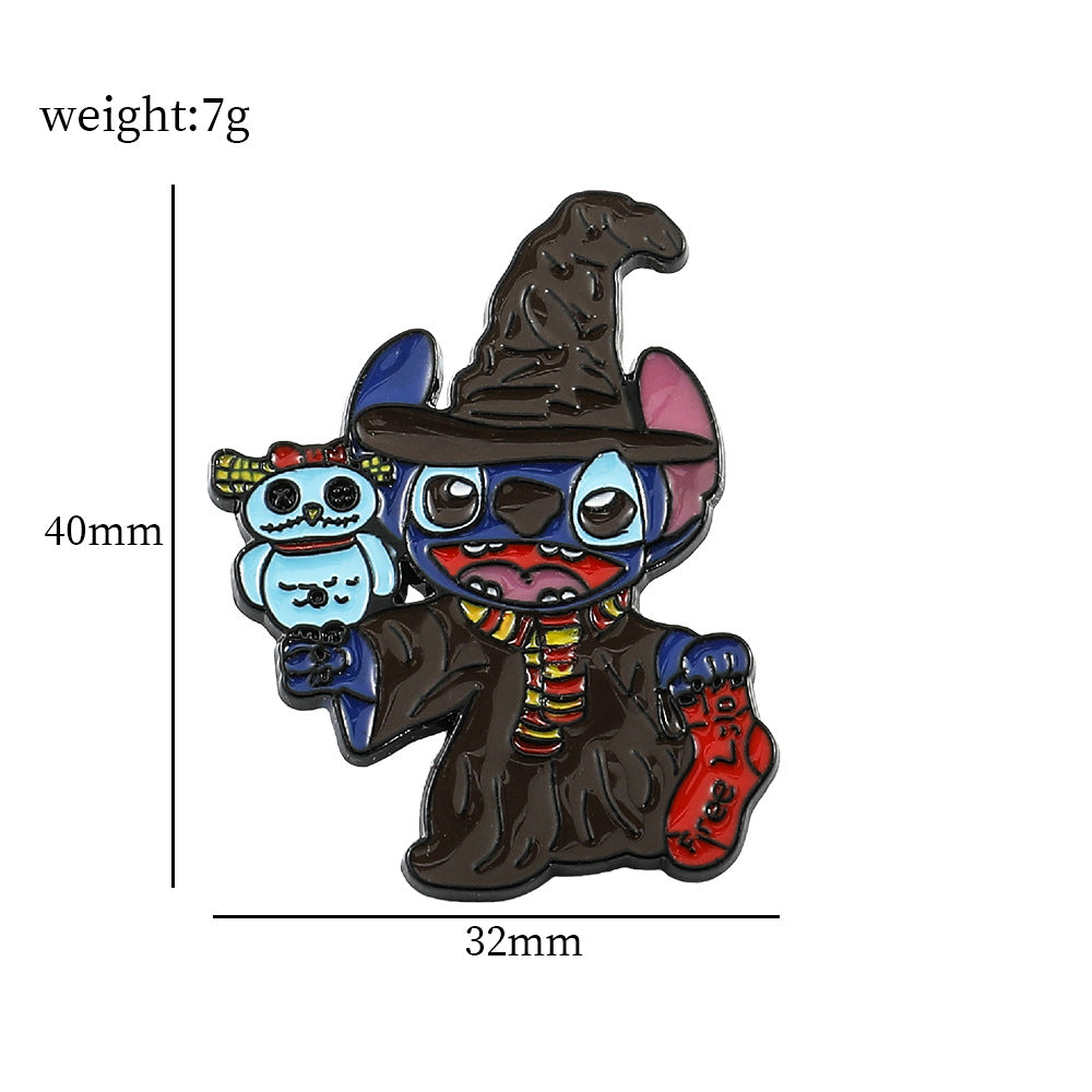 Alloy cartoon cute brooch (Minimo de compra 2) MIC-ZhuoL002