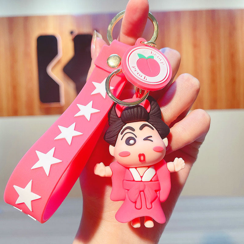 PVC cartoon doll keychain MIC-JinG020