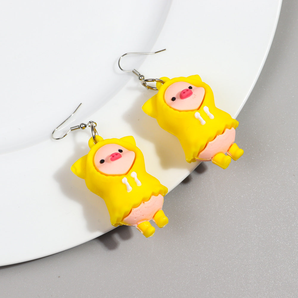 Piglet Soft Adhesive Earrings MIC-ChouD023