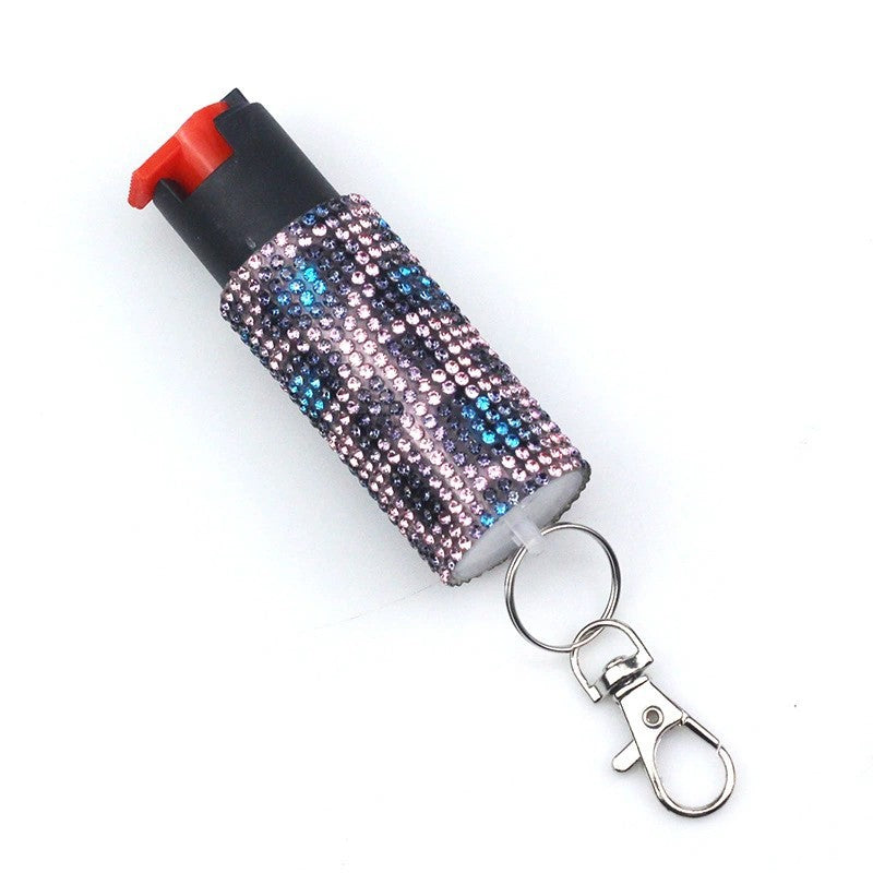 alloy PU anti wolf keychain CanW014