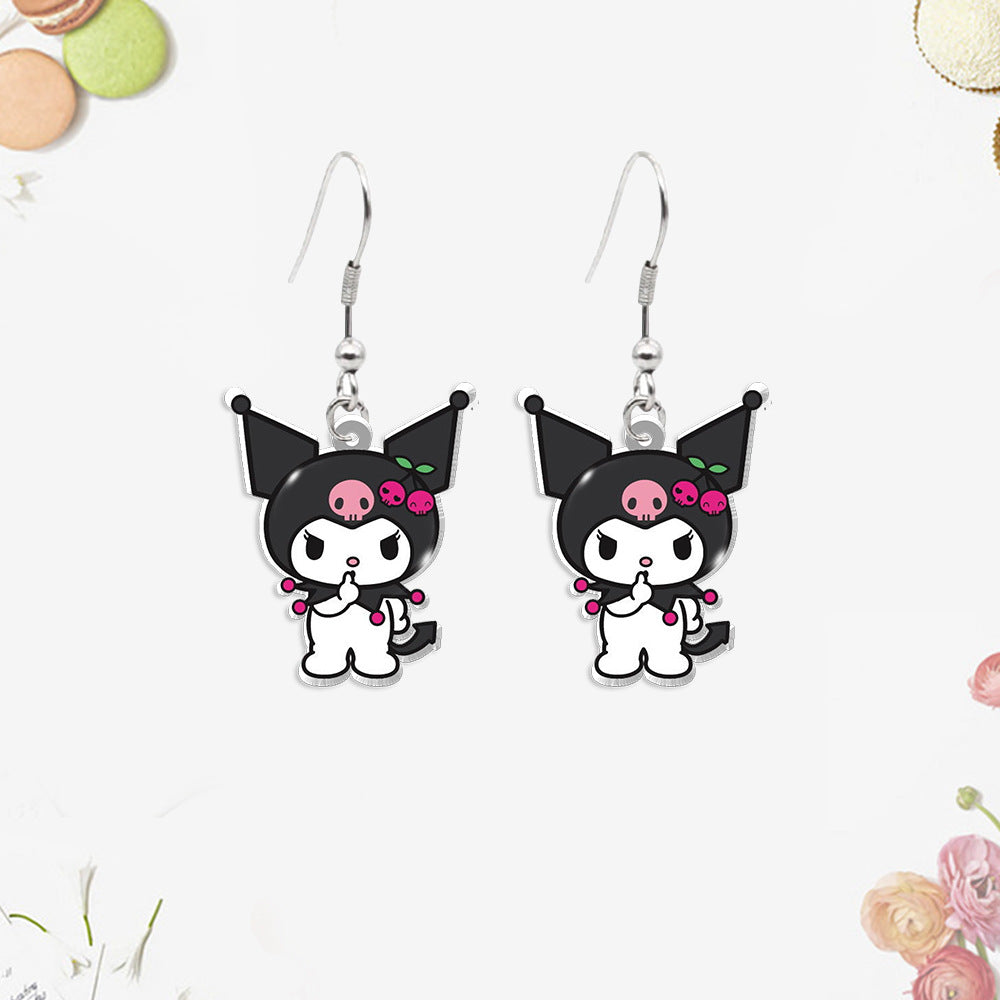 Alloy cartoon earrings (Minimo de compra 5) MIC-XiangL105