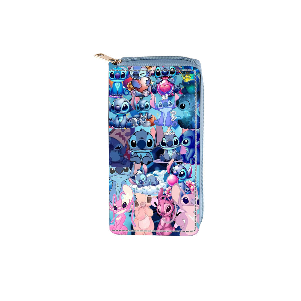 PU long cartoon zipper wallet (Minimo de compra 3) MYA-Dengx001