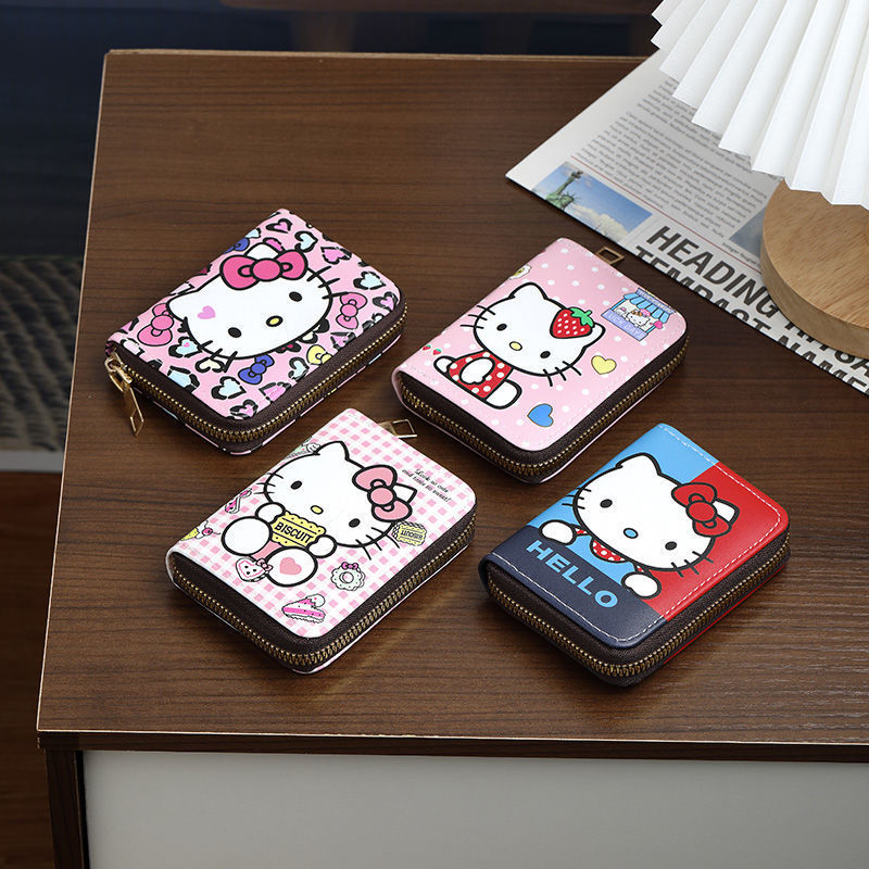 PU Hello KK Cat Multi Card Wallet MIC-YingL001