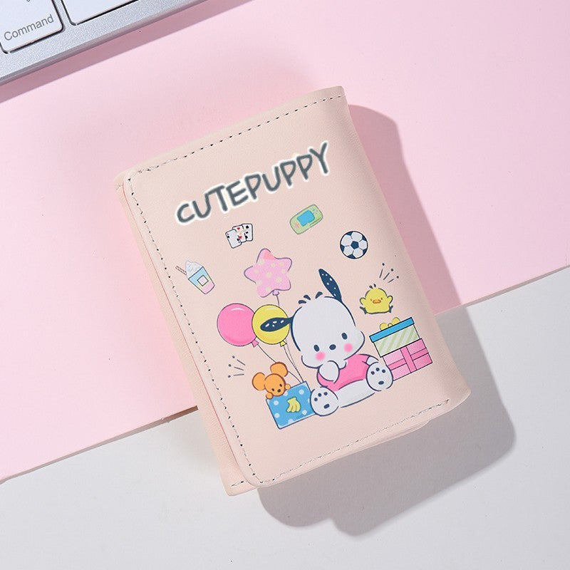 PU printed cartoon cute zero wallet (Minimo de compra 3) MYA-JiaL003