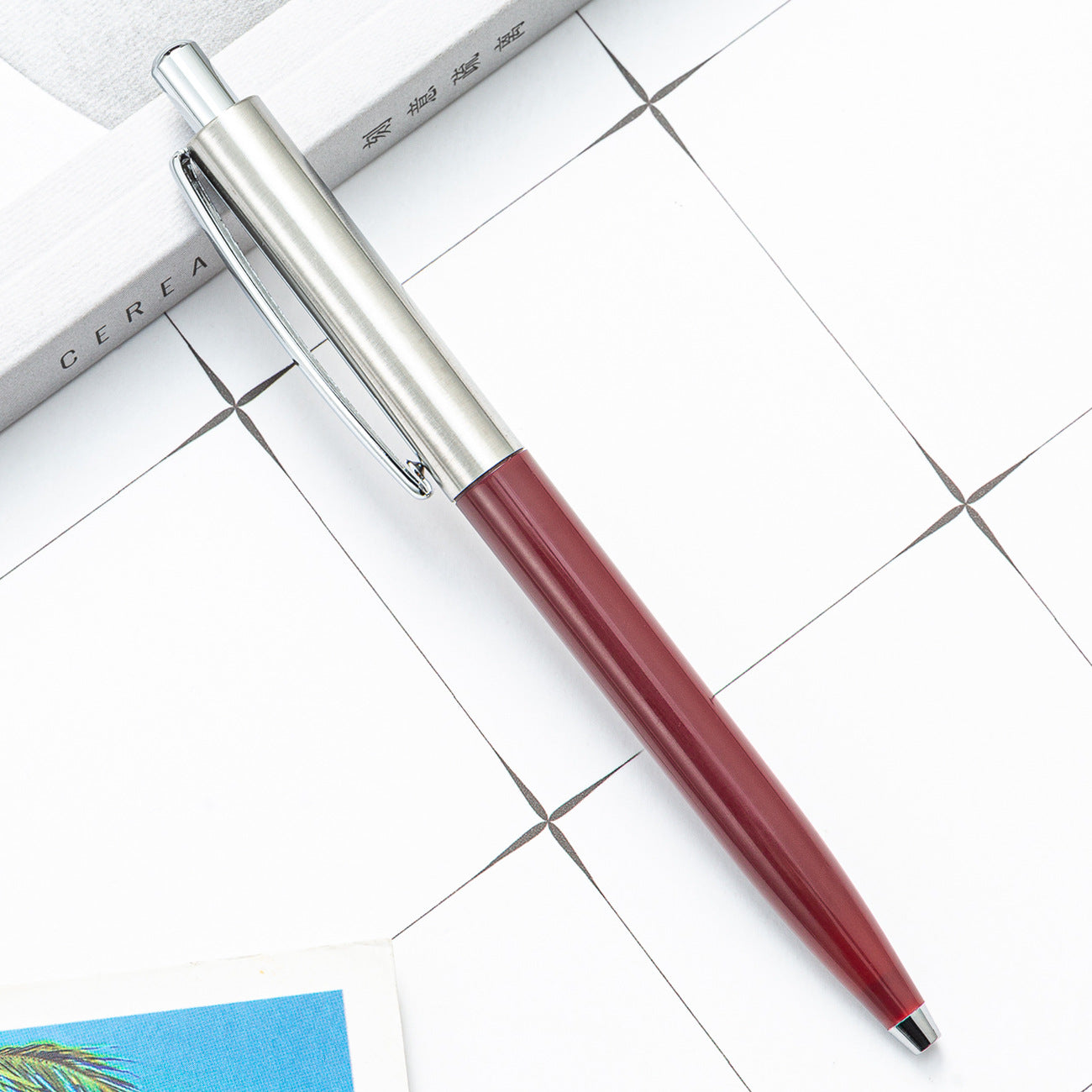 aluminum rod pressing metal ballpoint pen ZhenK003