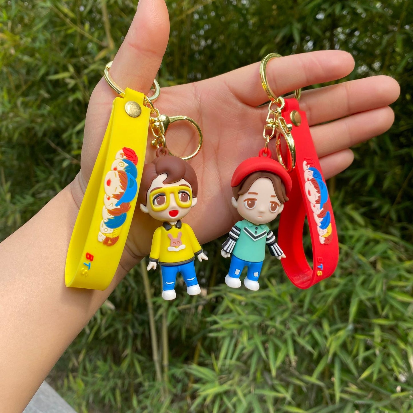 PVC bulletproof youth team keychain (Minimo de Compra 2) MIC-PengY009