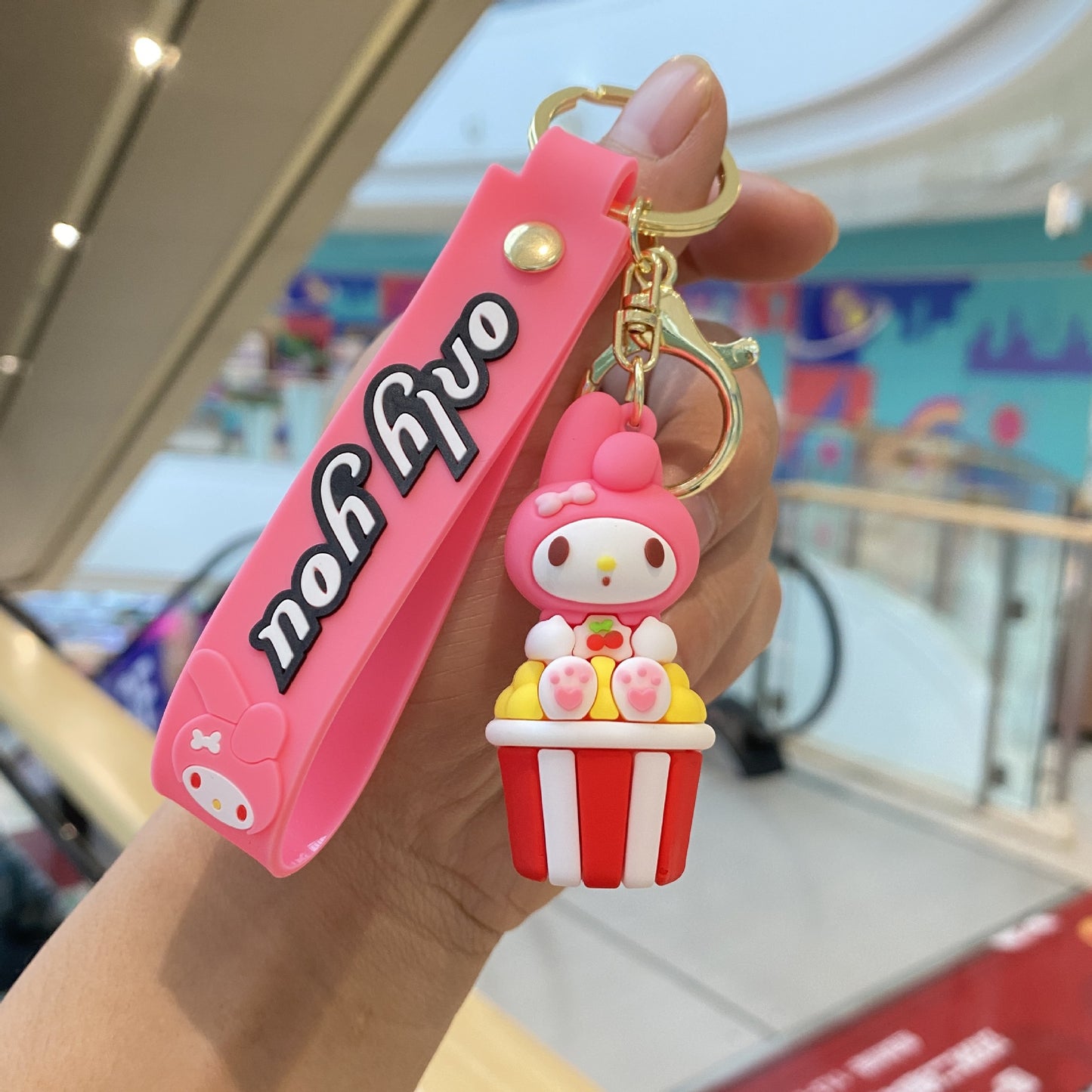 PVC cartoon cute pet cute keychain MYA-PengY046