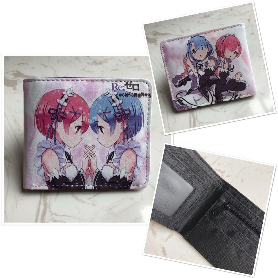 PU cartoon anime short zipper wallet MIC-ChangY008