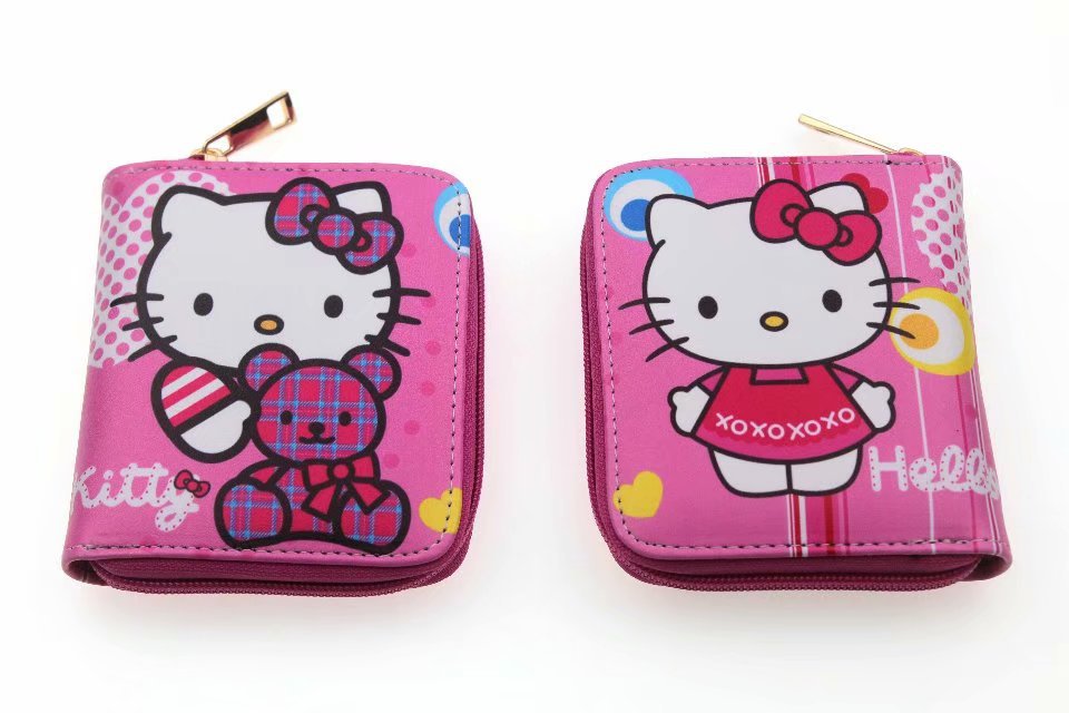 PU cartoon anime short zipper wallet MIC-ChangY014