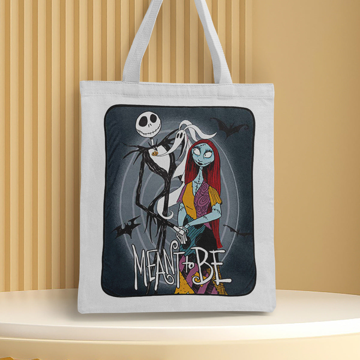 Polyester Halloween canvas shoulder bag (Minimo de Compra 2) MYA-QB010