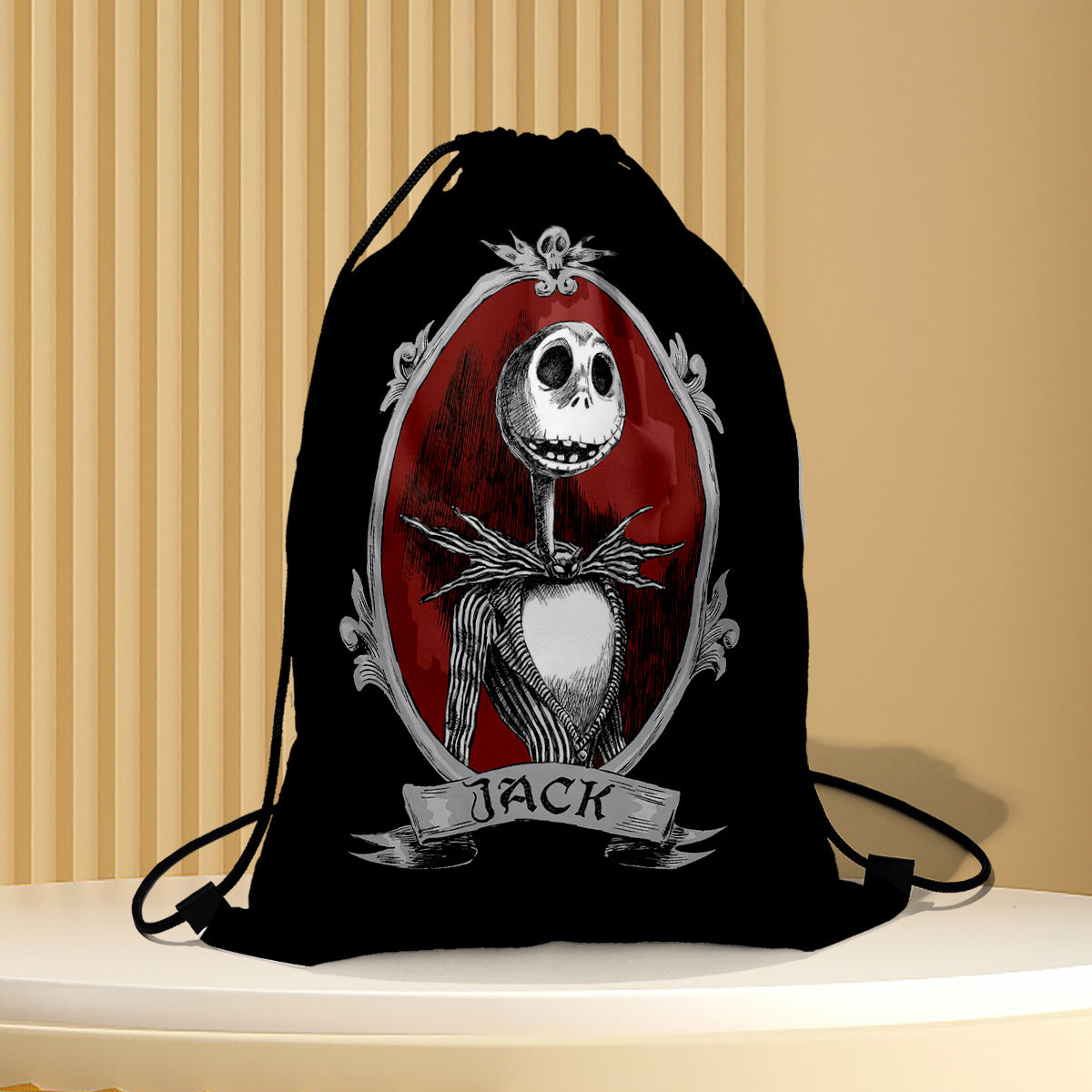 Polyester Halloween drawstring backpack (Minimo de Compra 2) MIC-QB006