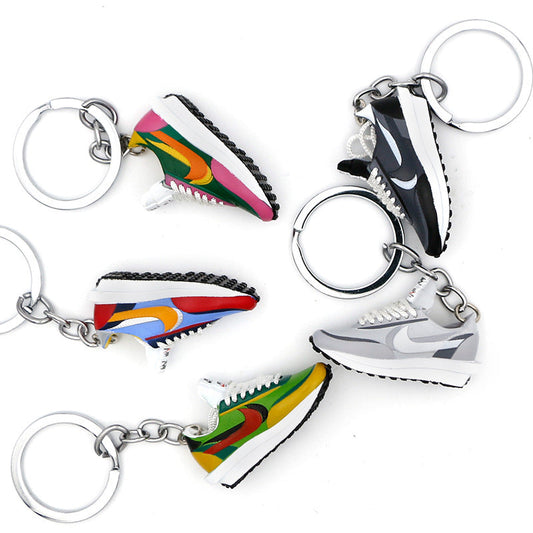 keychain 3D three-dimensional sneakers toy jewelry pendant (F) MIC-QLP031