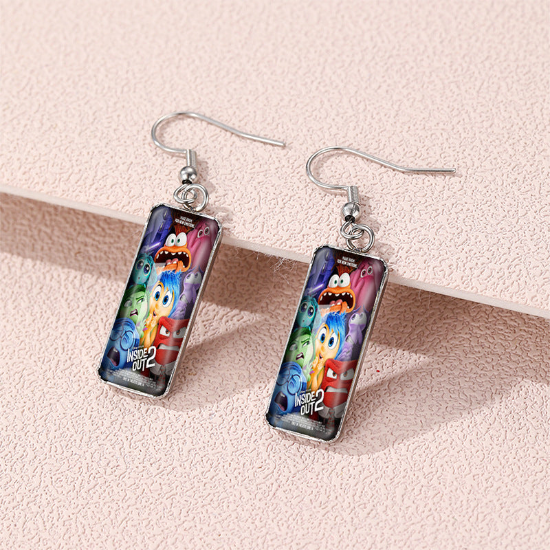 Alloy Brain Special Agent Team Earrings (Minimo de compra 5) MIC-XiangL117