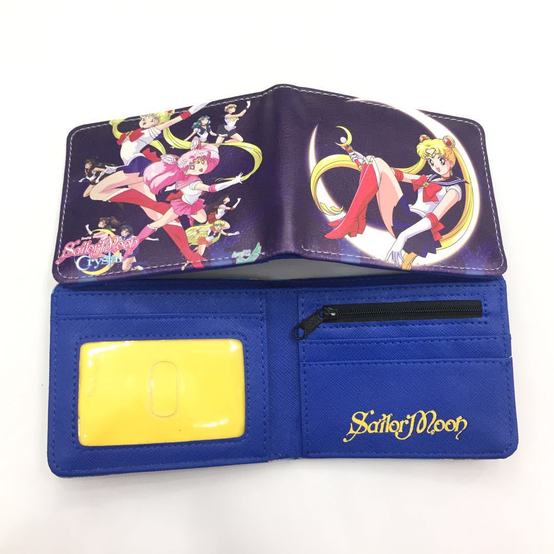 PU cartoon anime short zipper wallet MIC-ChangY005