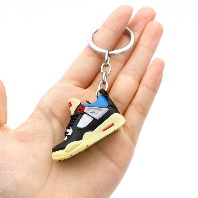 keychain 3D three-dimensional sneakers toy jewelry pendant (F) MIC-QLP032