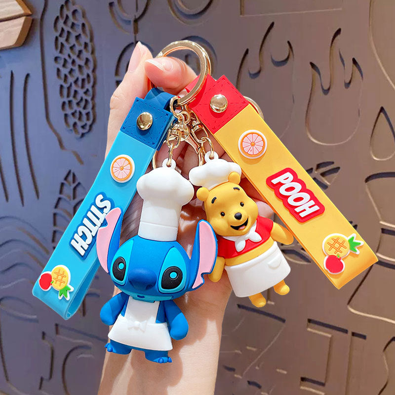 PVC cartoon genuine cute keychain MIC-ZhongC006