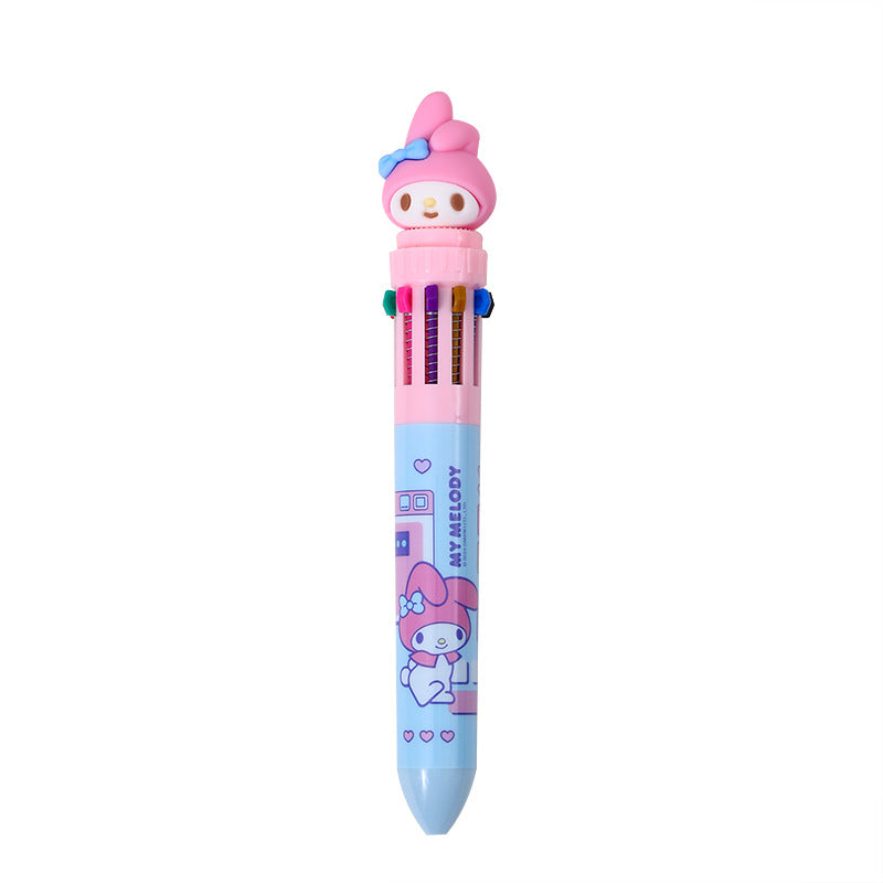 Plastic cute wacky press the neutral pen 24PCS MYA-YJN014