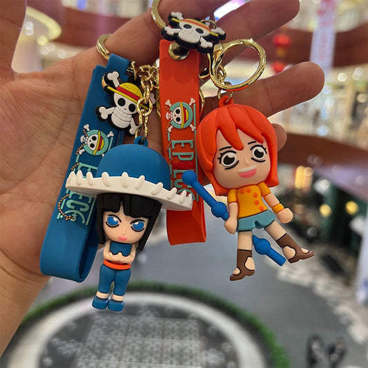 PVC cute animation keychain MIC-MIAOY009