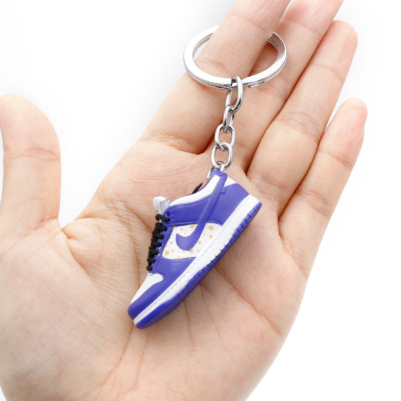 plastic trend skateboard shoes keychain (M) MIC-QLP004