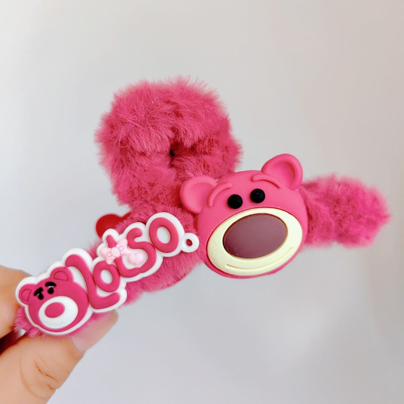 Resin cartoon cute hair clip (Minimo de compra 12) MYA-ZiZ012