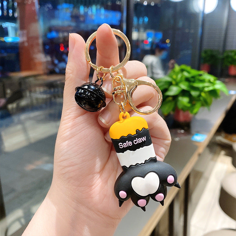 PVC Bixin Cat Claw 3D Keychain MIC-MLZ024