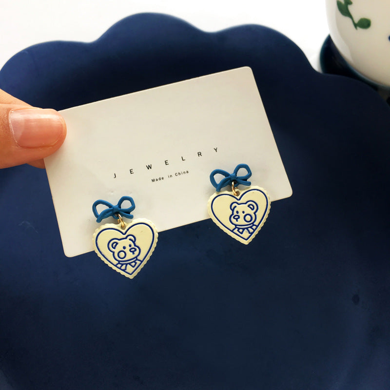 Cute Bunny Princess Earrings MIC-BaoY011