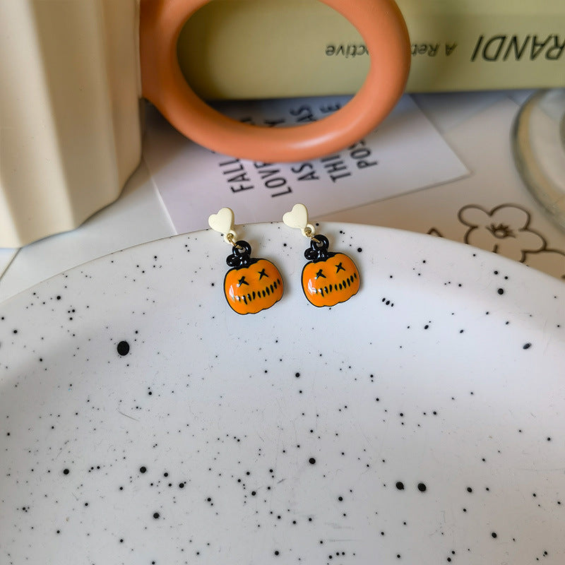 Acrylic Funny Halloween Earrings MYA-JiuY043