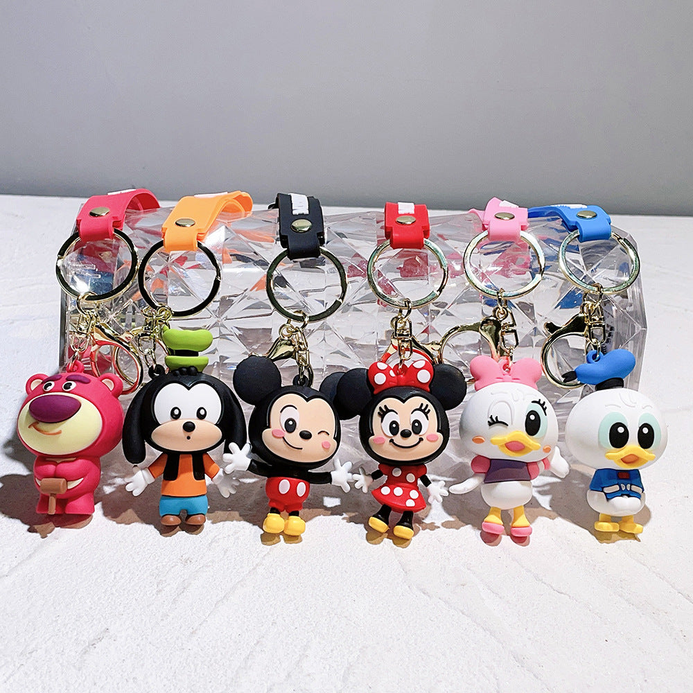 PVC cartoon cute pet cute keychain MIC-QiC036