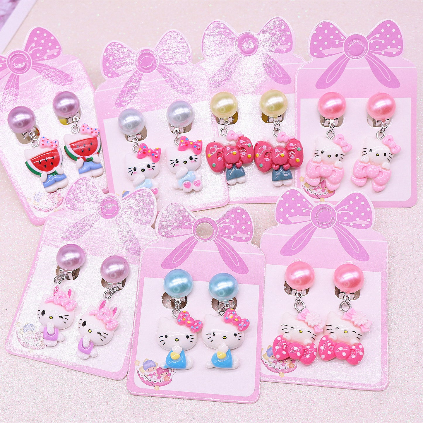 Resin cute cartoon ear clip (Mimimo de compra 2) MYA-MuM013