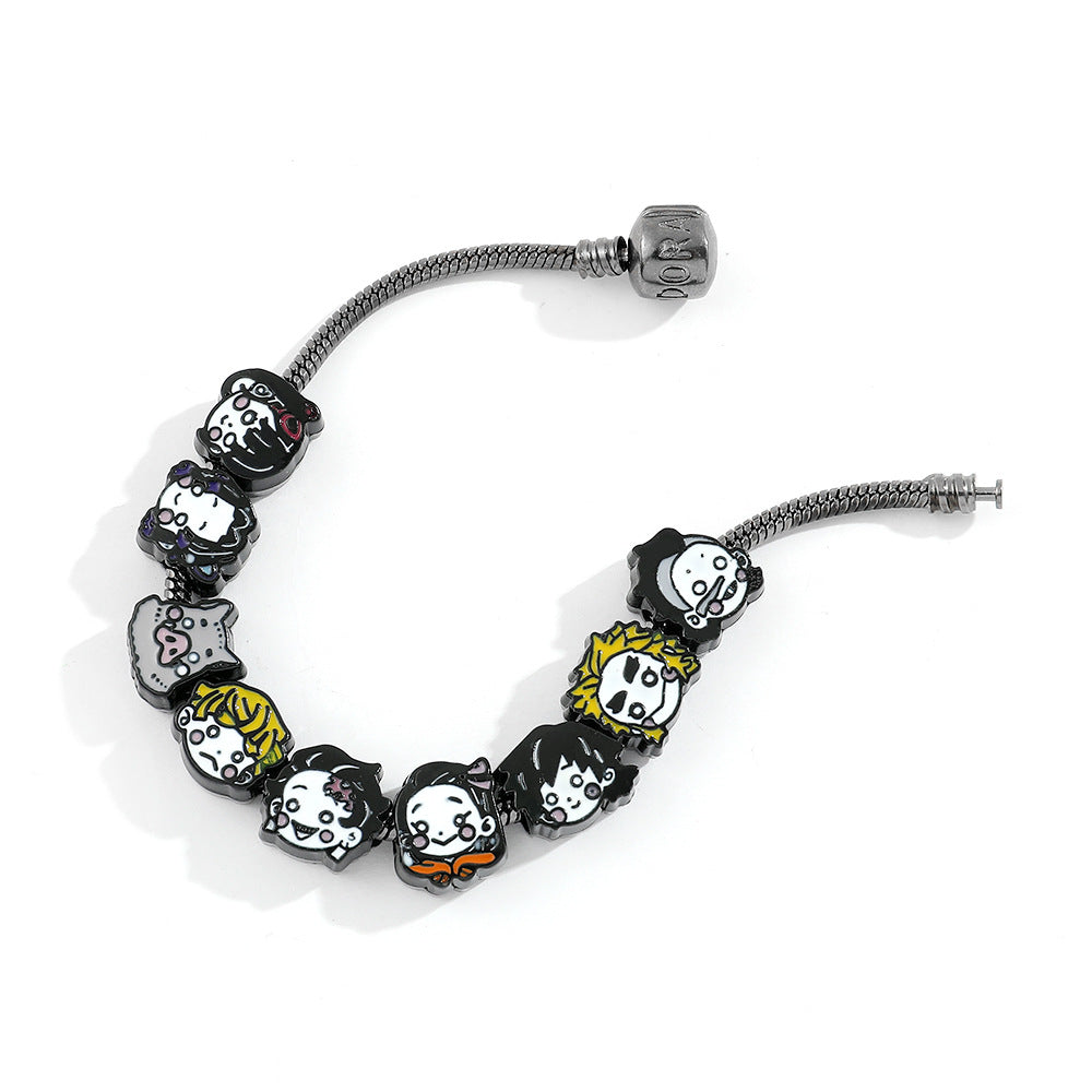 Alloy Cartoon Anime Ghost Slayer Blade Bracelet (Minimo de Compra 5) MIC-ZhuoX016