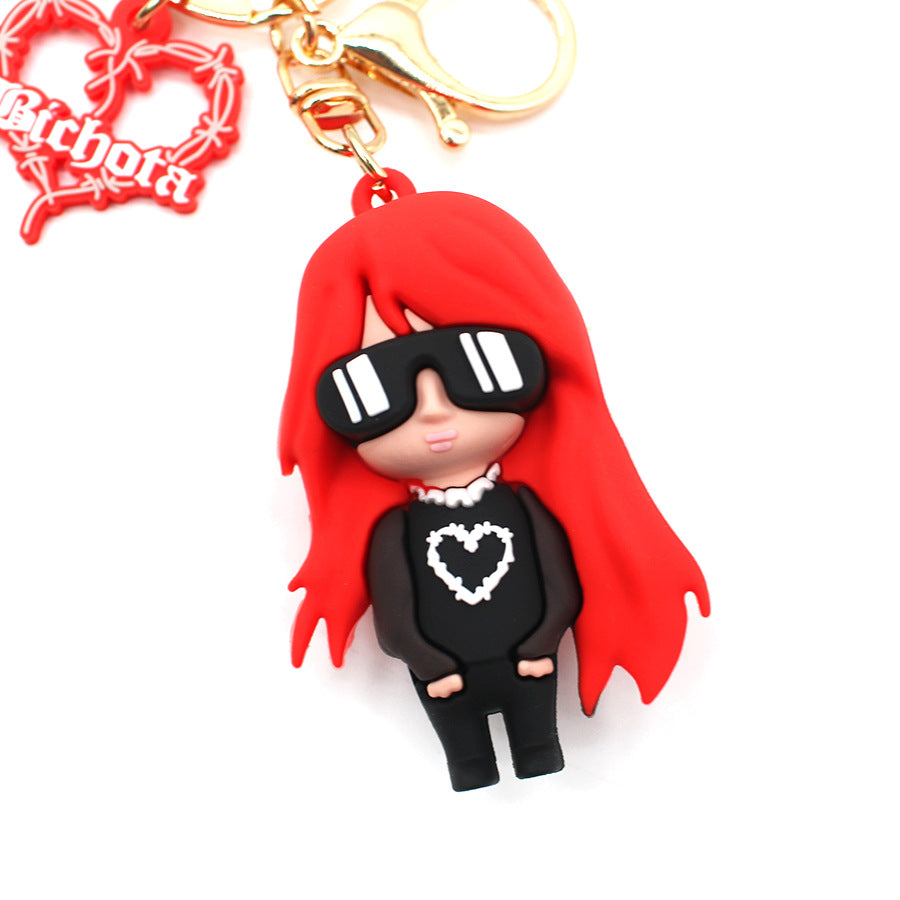 Keychain PVC Cute Cartoon Pendant (F) HAn012