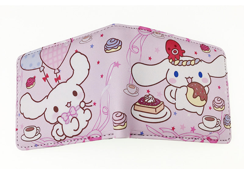 PU cartoon anime short zipper wallet MIC-ChangY016